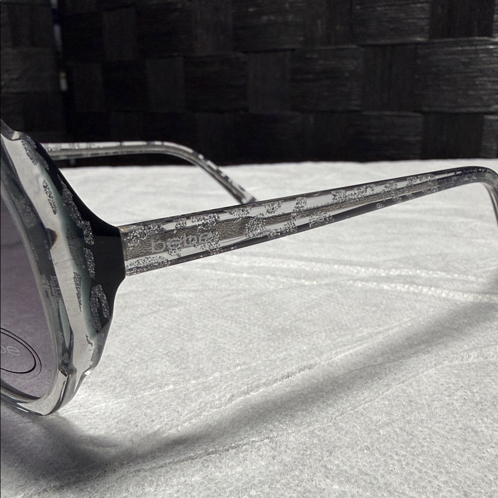 Bebe Silver and Black Sunglasses - Picture 3 of 4